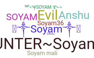 ニックネーム - Soyam