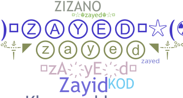 ニックネーム - Zayed
