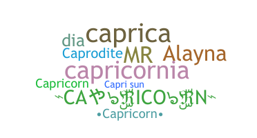 ニックネーム - CAPRICORN