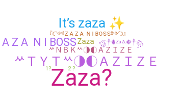 ニックネーム - zaza