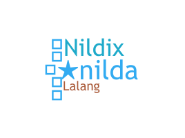 ニックネーム - Nilda