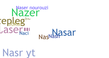 ニックネーム - Naser