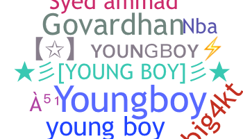 ニックネーム - YoungBoy