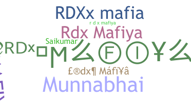 ニックネーム - Rdxmafiya