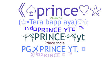 ニックネーム - PrinceYT