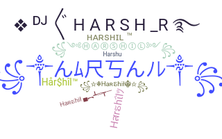 ニックネーム - harshil
