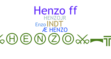 ニックネーム - Henzo