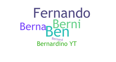 ニックネーム - Bernardino