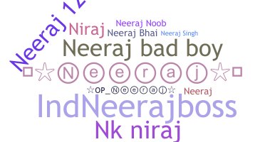 ニックネーム - NeerajBooS