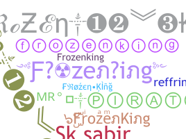 ニックネーム - FrozenKing