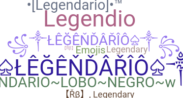 ニックネーム - legendario