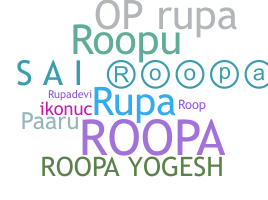 ニックネーム - Roopa
