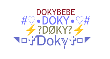 ニックネーム - Doky