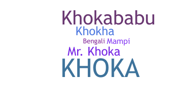 ニックネーム - Khoka