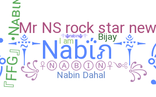 ニックネーム - Nabin