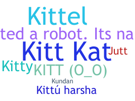ニックネーム - Kitt
