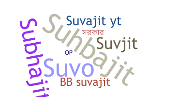 ニックネーム - Suvajit