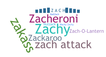 ニックネーム - Zach