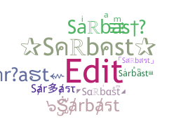 ニックネーム - Sarbast