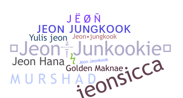 ニックネーム - Jeon