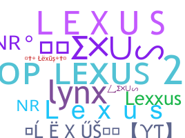 ニックネーム - Lexus