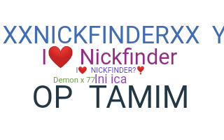 ニックネーム - INickfinder