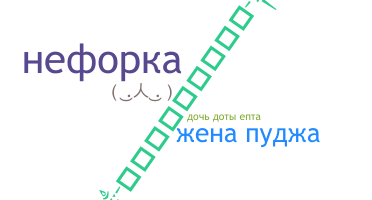 ニックネーム - Neforka
