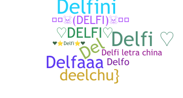 ニックネーム - Delfi