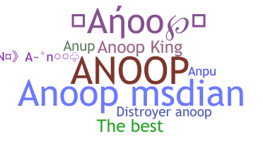 ニックネーム - Anoop