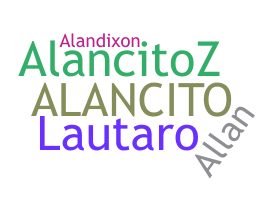 ニックネーム - Alancito