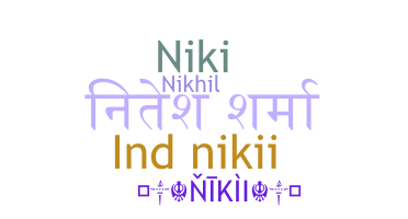 ニックネーム - Nikii