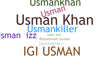 ニックネーム - UsmanKhan
