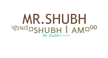 ニックネーム - MrSHUBH