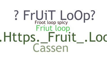ニックネーム - Fruitloop