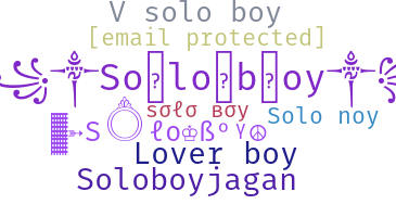 ニックネーム - Soloboy