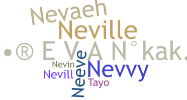 ニックネーム - Nev