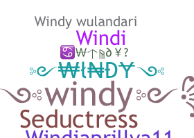 ニックネーム - Windy