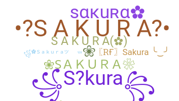 ニックネーム - Sakura