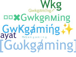 ニックネーム - Gwkgaming