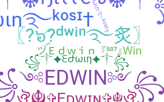 ニックネーム - Edwin