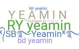 ニックネーム - Yeamin