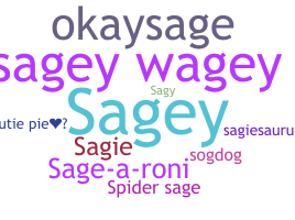 ニックネーム - Sage