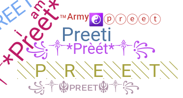 ニックネーム - Preet