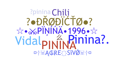 ニックネーム - Pinina