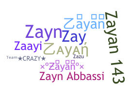 ニックネーム - Zayan