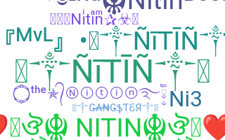 ニックネーム - Nitin