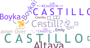 ニックネーム - Castillo