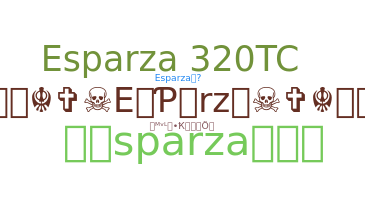 ニックネーム - Esparza