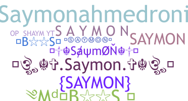 ニックネーム - Saymon