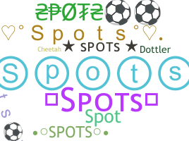 ニックネーム - Spots